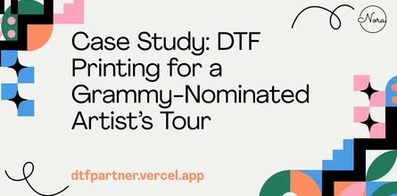 Case Study: DTF Printing for a Grammy-Nominated Artist’s Tour