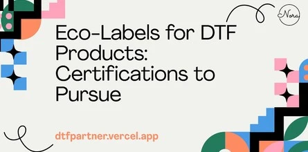 Eco-Labels for DTF Products: Certifications to Pursue